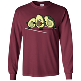 T-Shirts Maroon / YS American Footbone Youth Long Sleeve T-Shirt