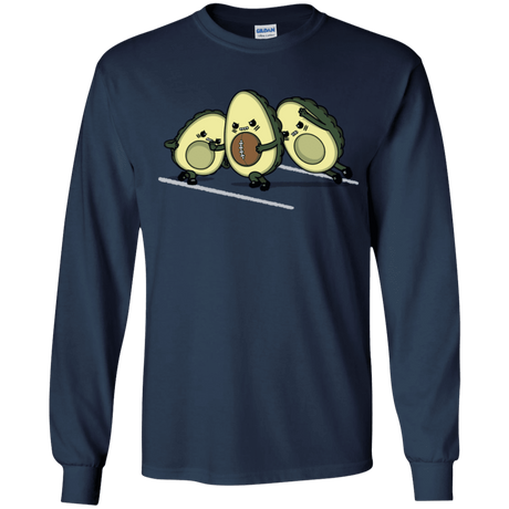 T-Shirts Navy / YS American Footbone Youth Long Sleeve T-Shirt