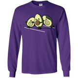 T-Shirts Purple / YS American Footbone Youth Long Sleeve T-Shirt