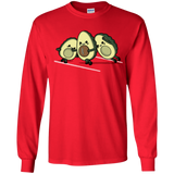 T-Shirts Red / YS American Footbone Youth Long Sleeve T-Shirt