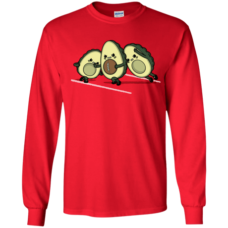 T-Shirts Red / YS American Footbone Youth Long Sleeve T-Shirt