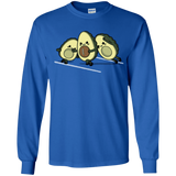 T-Shirts Royal / YS American Footbone Youth Long Sleeve T-Shirt