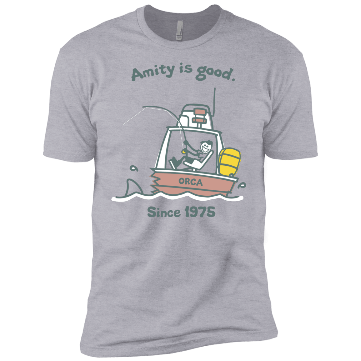 T-Shirts Heather Grey / YXS Amity Is Good Boys Premium T-Shirt