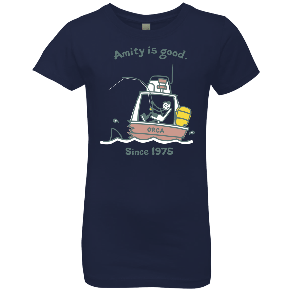 T-Shirts Midnight Navy / YXS Amity Is Good Girls Premium T-Shirt