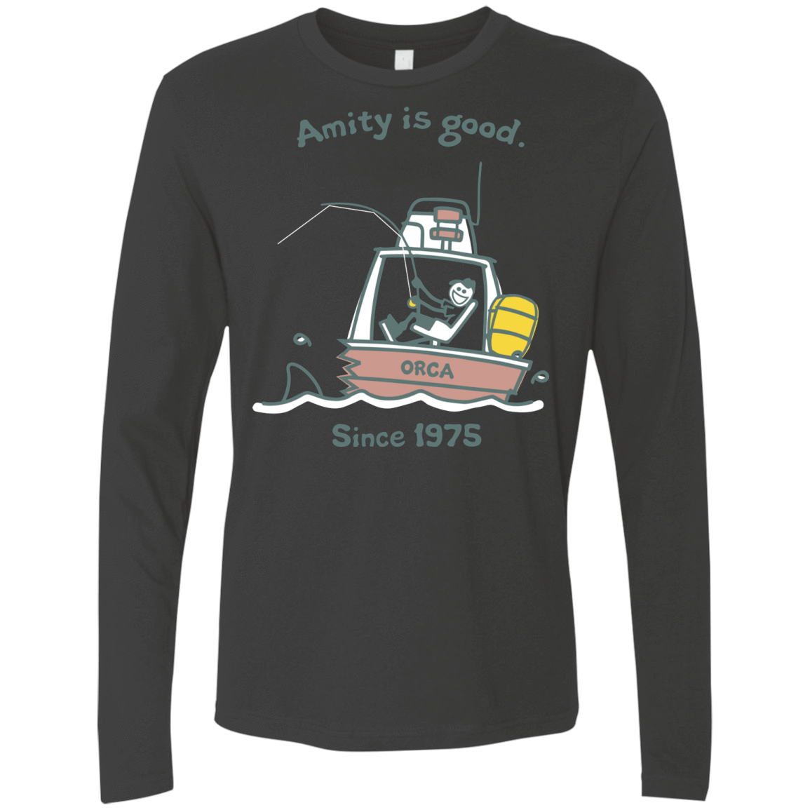 T-Shirts Heavy Metal / Small Amity Is Good Men's Premium Long Sleeve