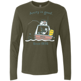 T-Shirts Military Green / Small Amity Is Good Men's Premium Long Sleeve