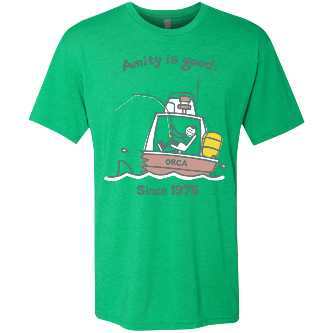 T-Shirts Envy / Small Amity Is Good Men's Triblend T-Shirt