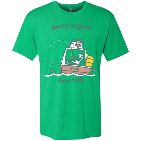 T-Shirts Envy / Small Amity Is Good Men's Triblend T-Shirt