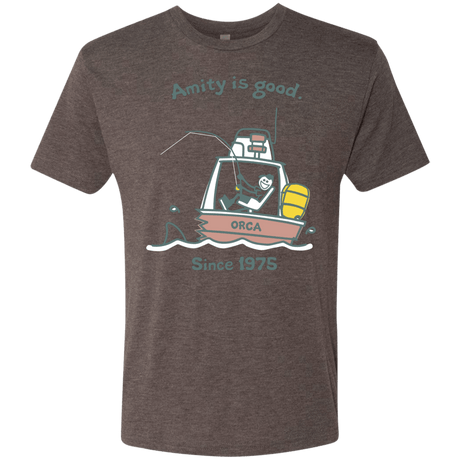 T-Shirts Macchiato / Small Amity Is Good Men's Triblend T-Shirt