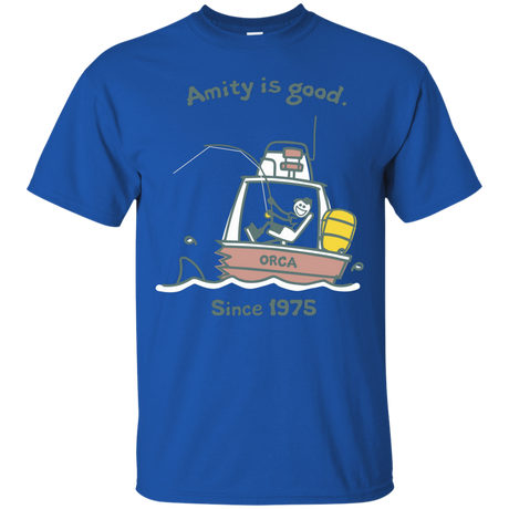 T-Shirts Royal / Small Amity Is Good T-Shirt