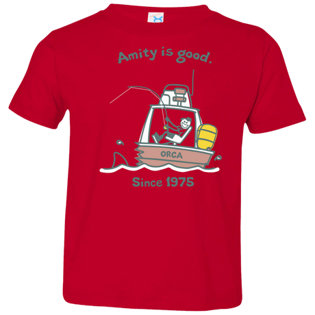 T-Shirts Red / 2T Amity Is Good Toddler Premium T-Shirt