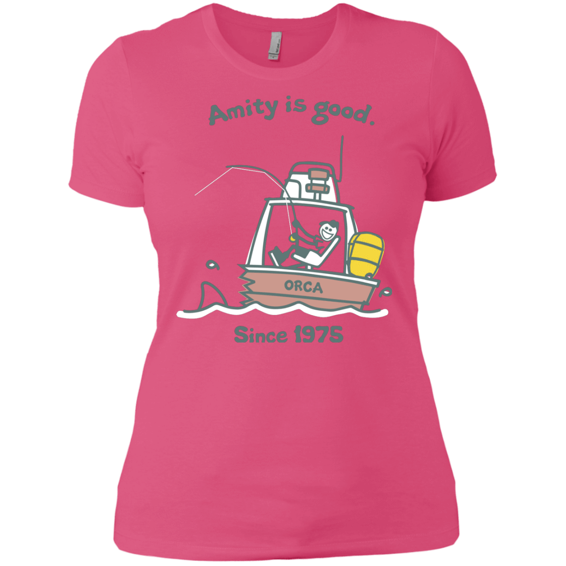 T-Shirts Hot Pink / X-Small Amity Is Good Women's Premium T-Shirt