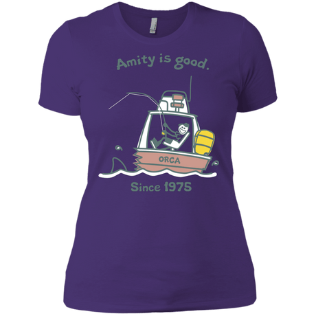 T-Shirts Purple / X-Small Amity Is Good Women's Premium T-Shirt