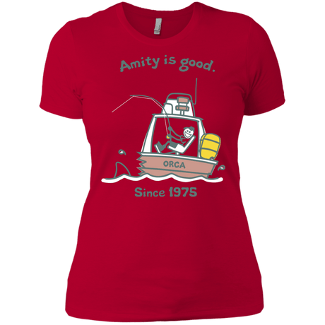 T-Shirts Red / X-Small Amity Is Good Women's Premium T-Shirt