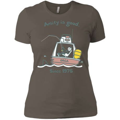 T-Shirts Warm Grey / X-Small Amity Is Good Women's Premium T-Shirt
