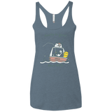 T-Shirts Indigo / X-Small Amity Is Good Women's Triblend Racerback Tank