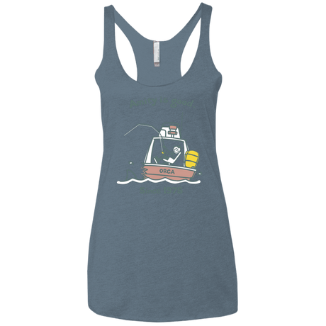 T-Shirts Indigo / X-Small Amity Is Good Women's Triblend Racerback Tank