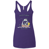 T-Shirts Purple / X-Small Amity Is Good Women's Triblend Racerback Tank