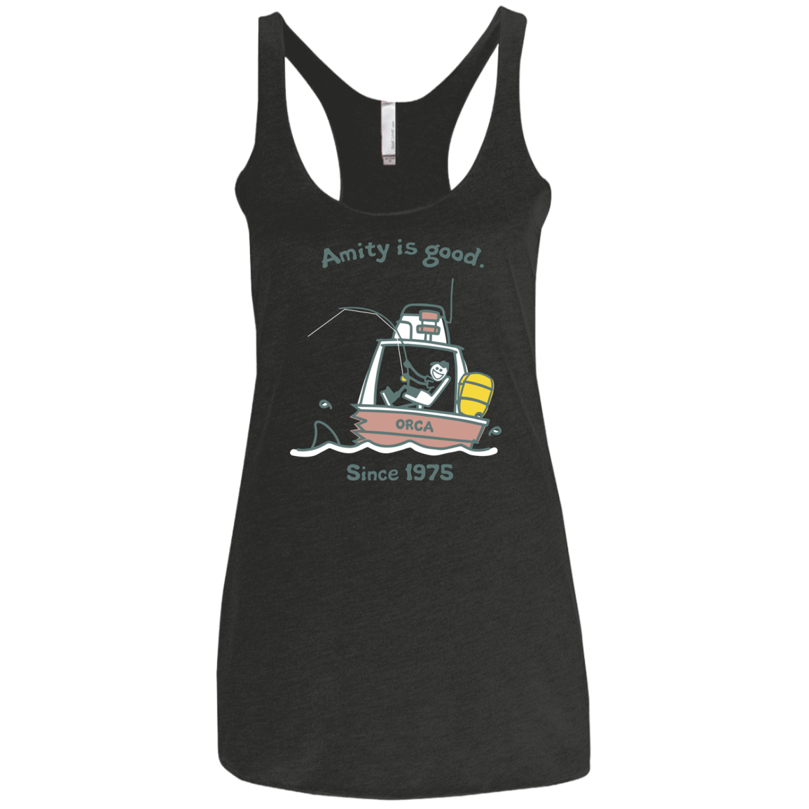 T-Shirts Vintage Black / X-Small Amity Is Good Women's Triblend Racerback Tank