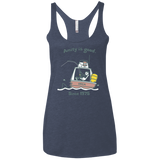 T-Shirts Vintage Navy / X-Small Amity Is Good Women's Triblend Racerback Tank