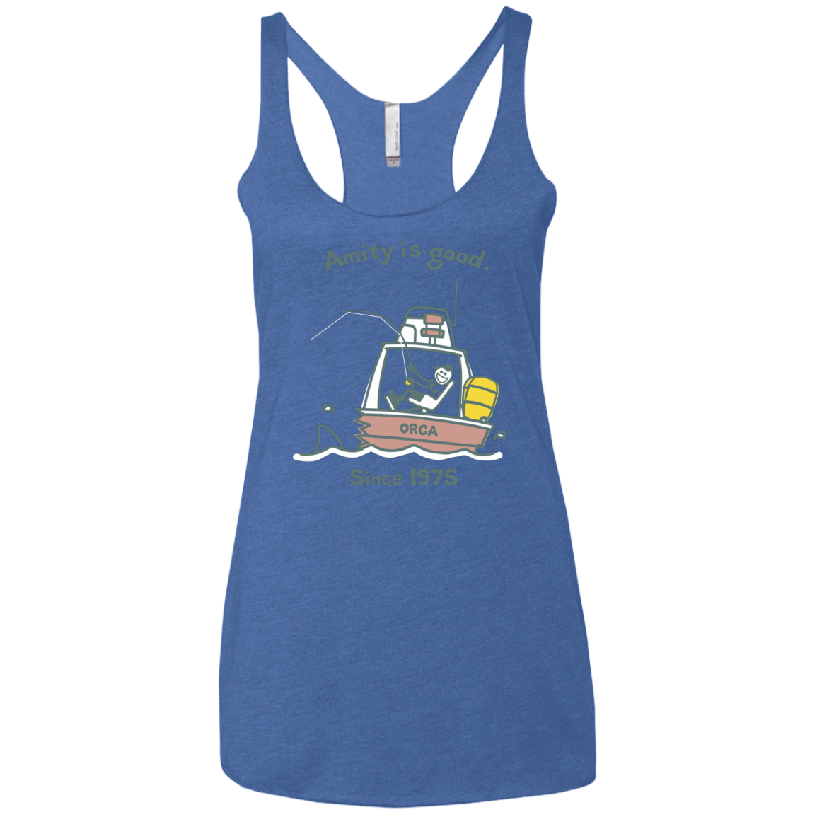 T-Shirts Vintage Royal / X-Small Amity Is Good Women's Triblend Racerback Tank