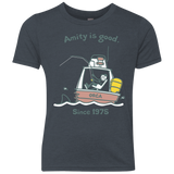 T-Shirts Vintage Navy / YXS Amity Is Good Youth Triblend T-Shirt