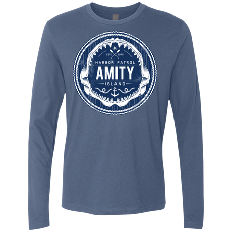 T-Shirts Indigo / Small Amity nemons Men's Premium Long Sleeve