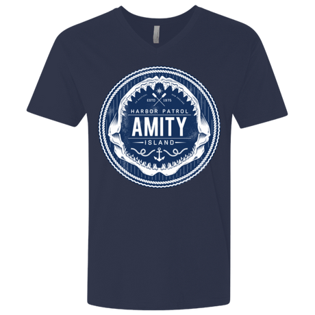 T-Shirts Midnight Navy / X-Small Amity nemons Men's Premium V-Neck