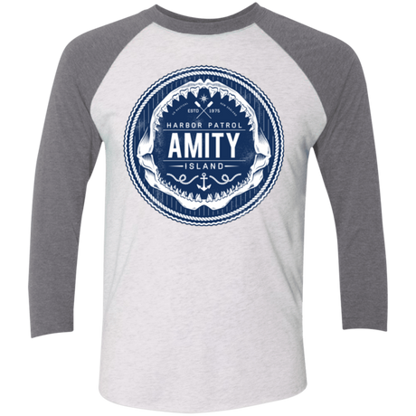 T-Shirts Heather White/Premium Heather / X-Small Amity nemons Triblend 3/4 Sleeve