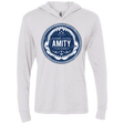T-Shirts Heather White / X-Small Amity nemons Triblend Long Sleeve Hoodie Tee