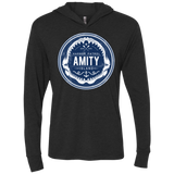 T-Shirts Vintage Black / X-Small Amity nemons Triblend Long Sleeve Hoodie Tee