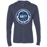 T-Shirts Vintage Navy / X-Small Amity nemons Triblend Long Sleeve Hoodie Tee