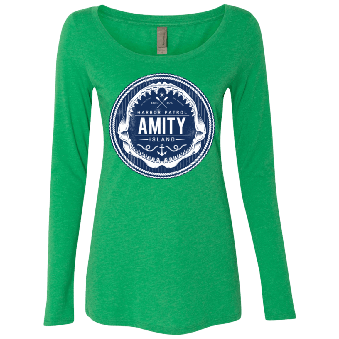 T-Shirts Envy / Small Amity nemons Women's Triblend Long Sleeve Shirt