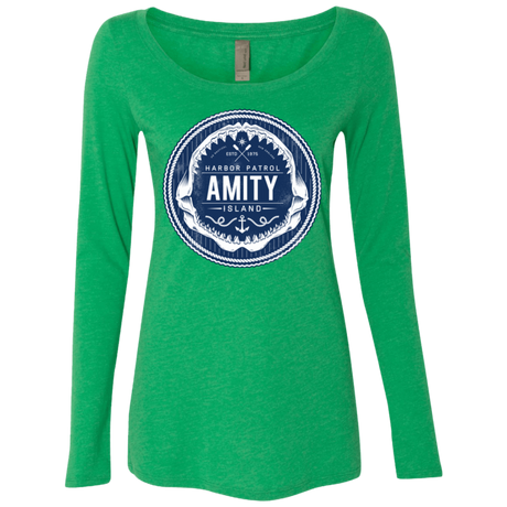 T-Shirts Envy / Small Amity nemons Women's Triblend Long Sleeve Shirt