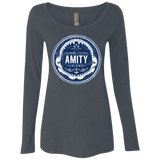 T-Shirts Vintage Navy / Small Amity nemons Women's Triblend Long Sleeve Shirt