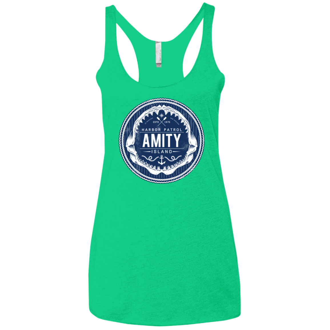 T-Shirts Envy / X-Small Amity nemons Women's Triblend Racerback Tank