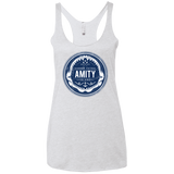 T-Shirts Heather White / X-Small Amity nemons Women's Triblend Racerback Tank