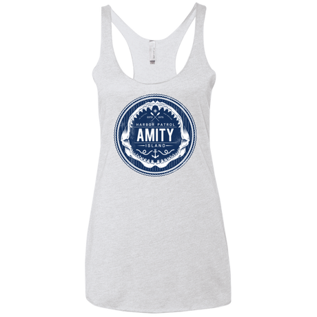 T-Shirts Heather White / X-Small Amity nemons Women's Triblend Racerback Tank