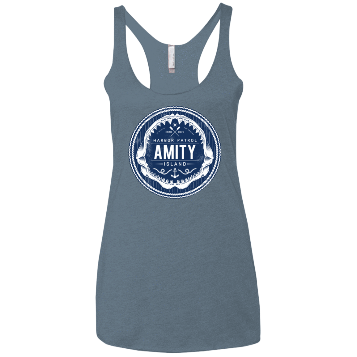 T-Shirts Indigo / X-Small Amity nemons Women's Triblend Racerback Tank