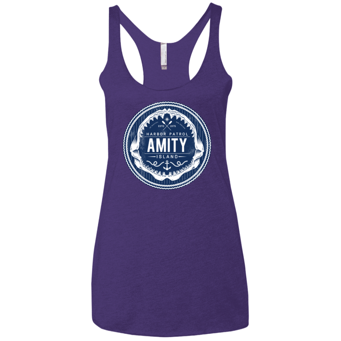 T-Shirts Purple / X-Small Amity nemons Women's Triblend Racerback Tank