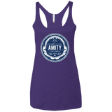 T-Shirts Purple / X-Small Amity nemons Women's Triblend Racerback Tank