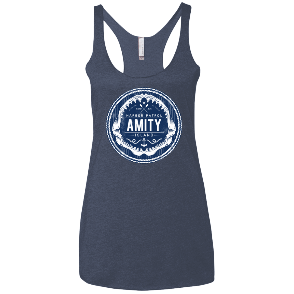 T-Shirts Vintage Navy / X-Small Amity nemons Women's Triblend Racerback Tank