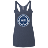 T-Shirts Vintage Navy / X-Small Amity nemons Women's Triblend Racerback Tank
