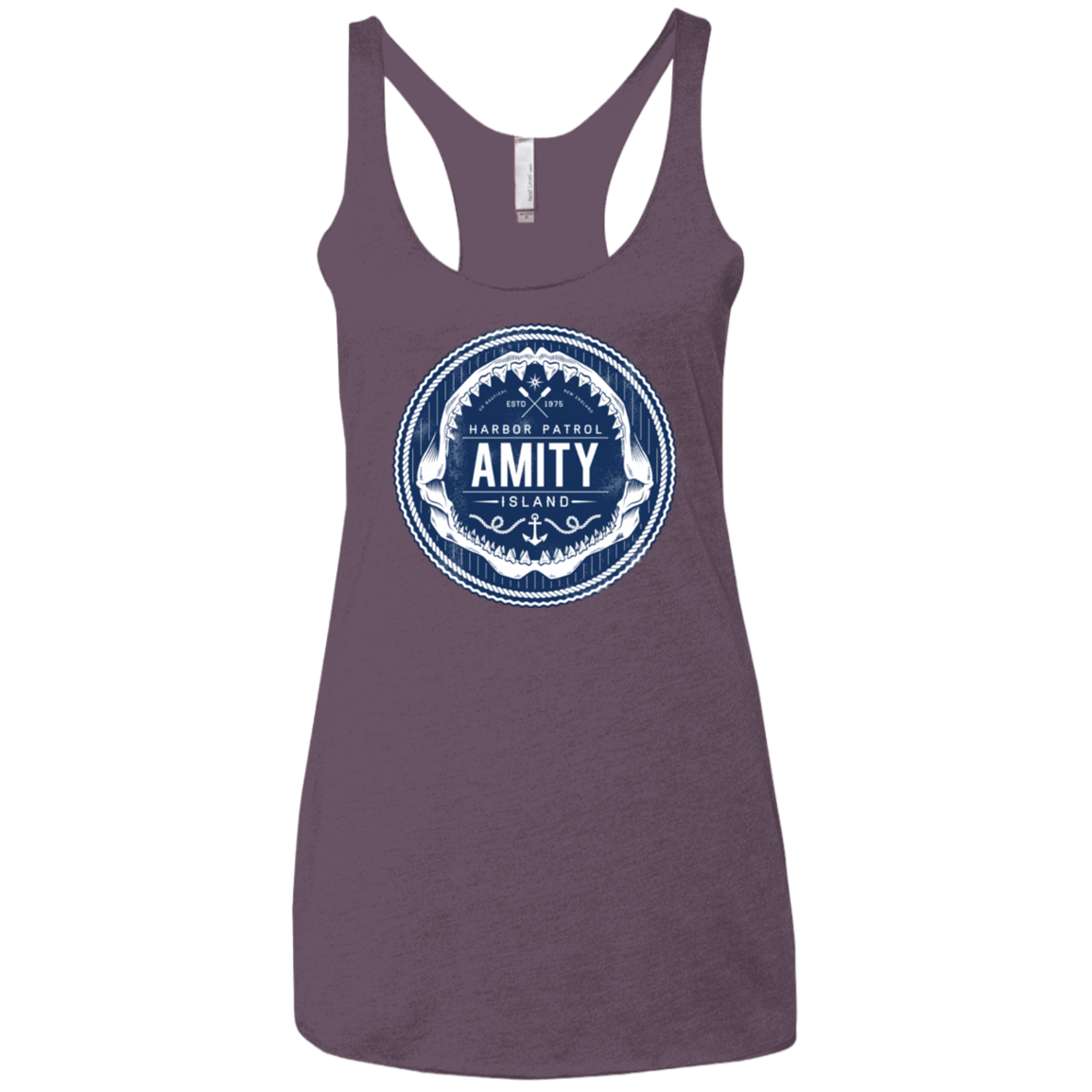 T-Shirts Vintage Purple / X-Small Amity nemons Women's Triblend Racerback Tank
