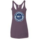 T-Shirts Vintage Purple / X-Small Amity nemons Women's Triblend Racerback Tank