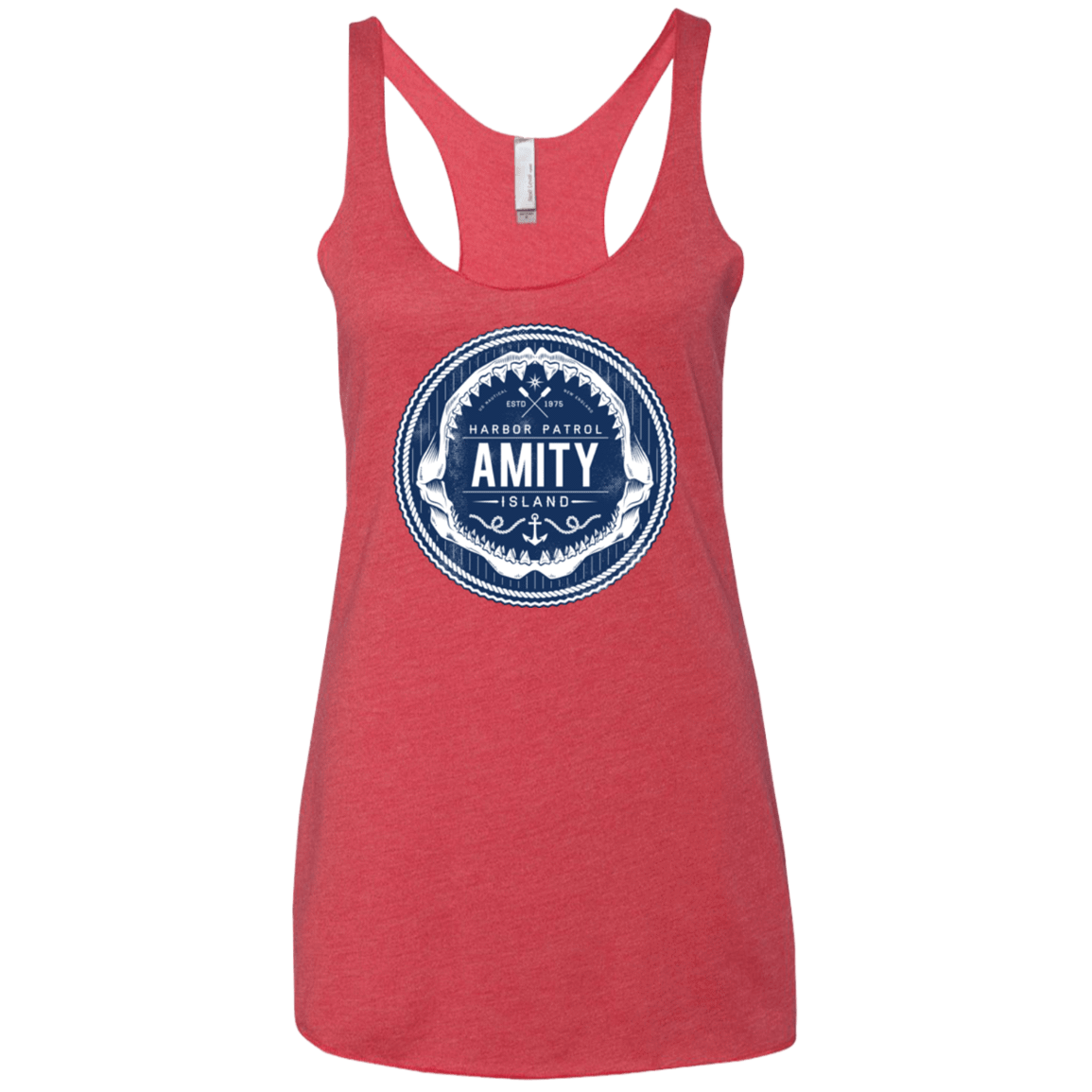 T-Shirts Vintage Red / X-Small Amity nemons Women's Triblend Racerback Tank