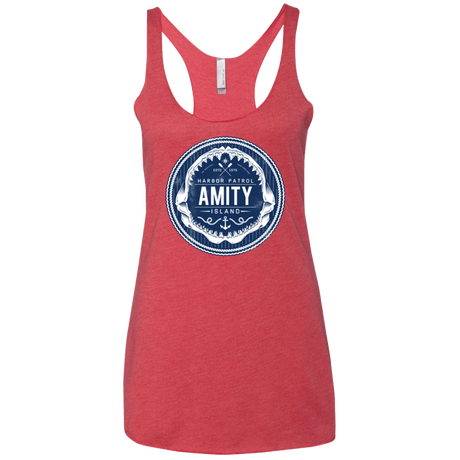 T-Shirts Vintage Red / X-Small Amity nemons Women's Triblend Racerback Tank
