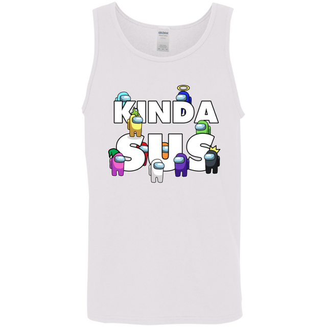 T-Shirts White / S Among us Kinda Sus Men's Tank Top