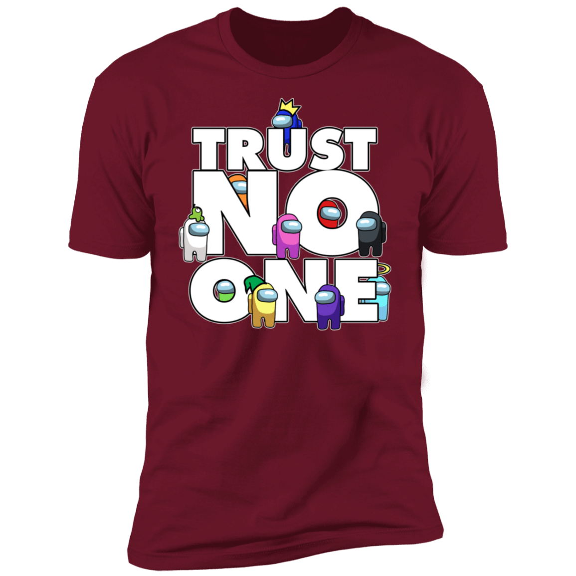 T-Shirts Cardinal / S Among Us Trust No One Men's Premium T-Shirt