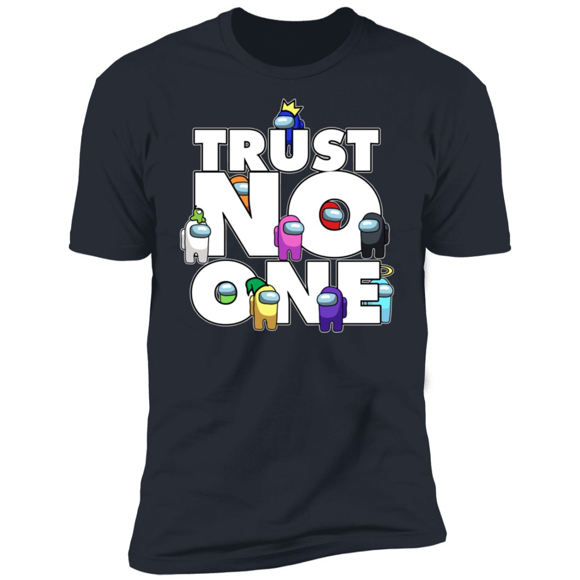 T-Shirts Indigo / S Among Us Trust No One Men's Premium T-Shirt